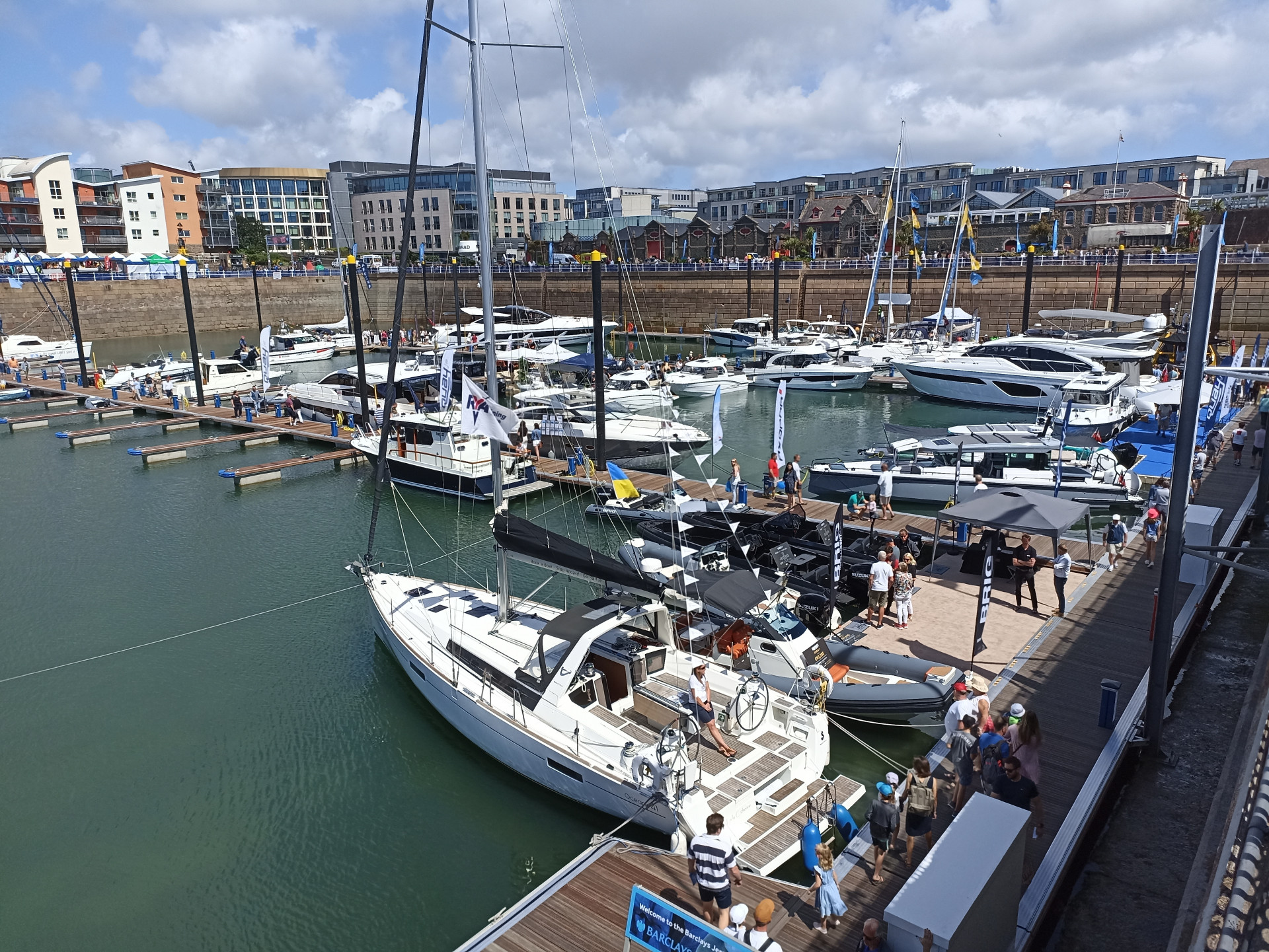 Jersey Boat Show , La manche, ses ports, les plages, destination